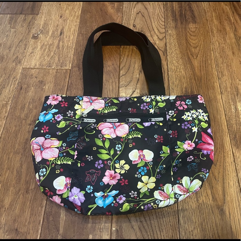 LeSportsac Small Floral Tote Bag